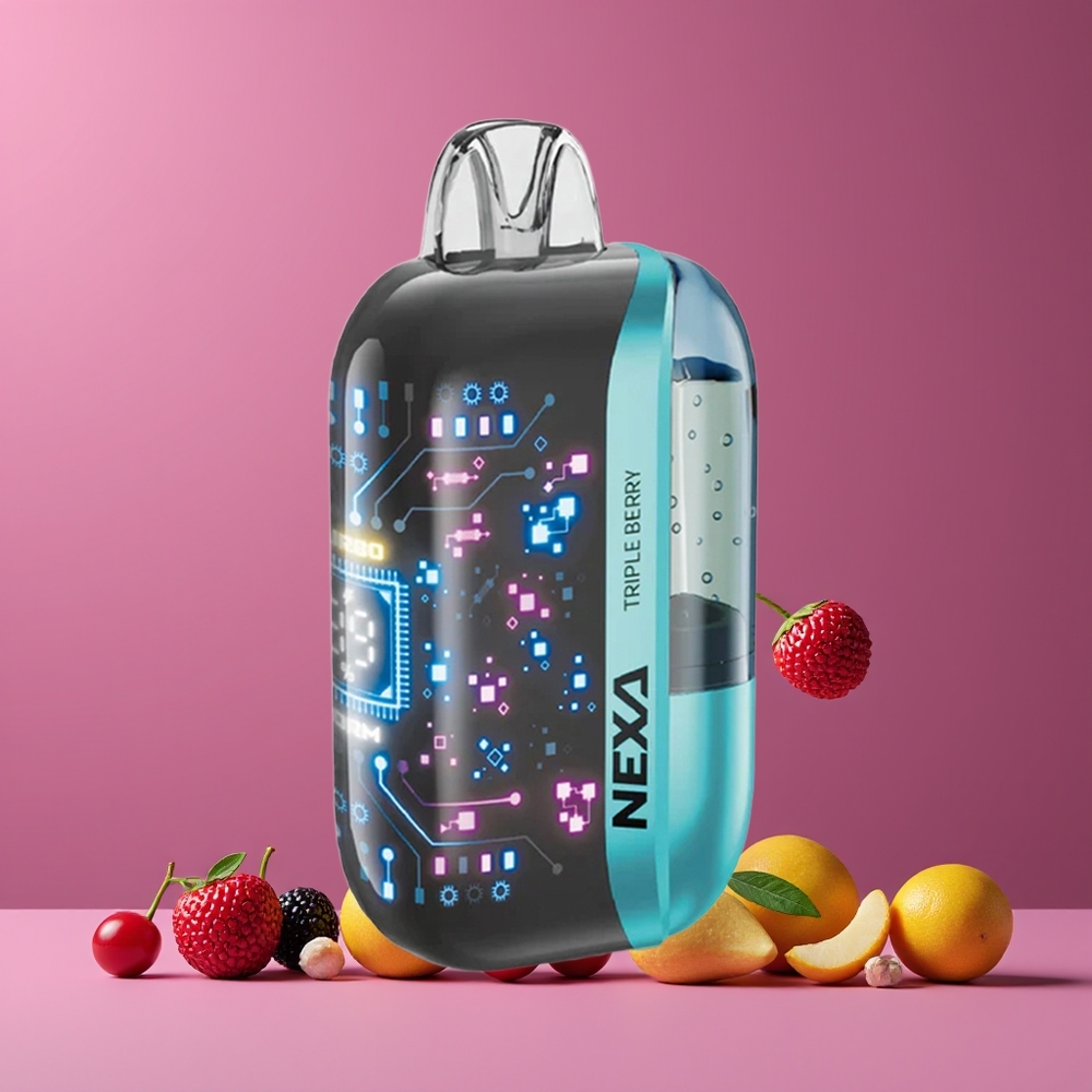 Triple Baies NEXA Ultra 50000 Puffs Belgique Grossiste 20ml 800mAh