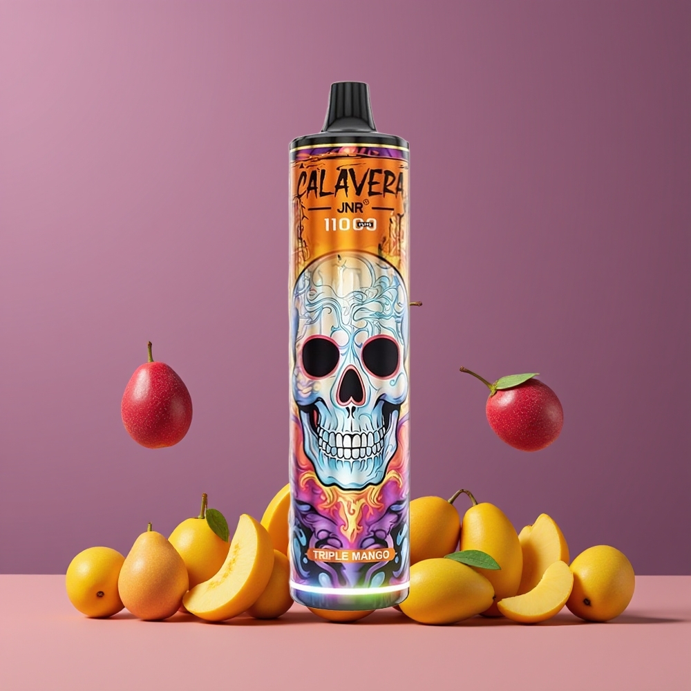 Triple Mangue JNR Calavera 11000 Puffs Belgique Grossiste 850 mAh 21ml