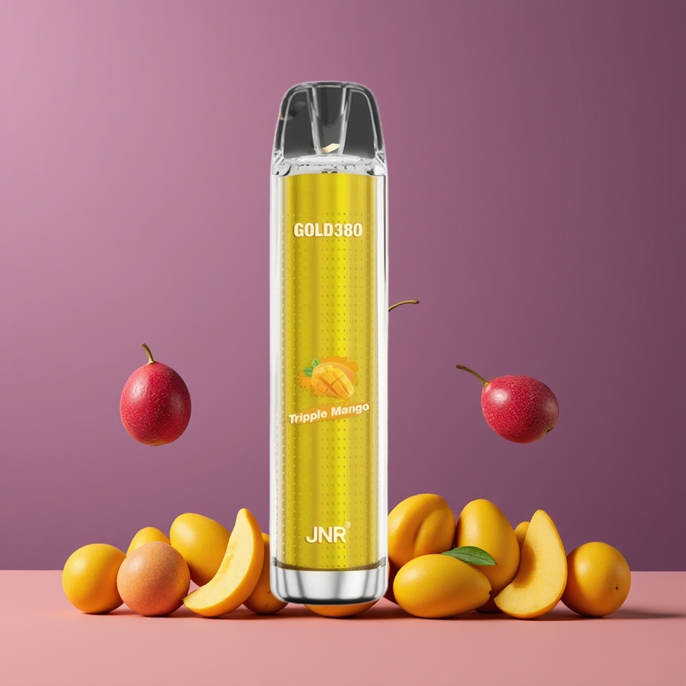 Triple Mangue JNR Glod380 6000 Bouffées Belgique Grossiste 13ml 5