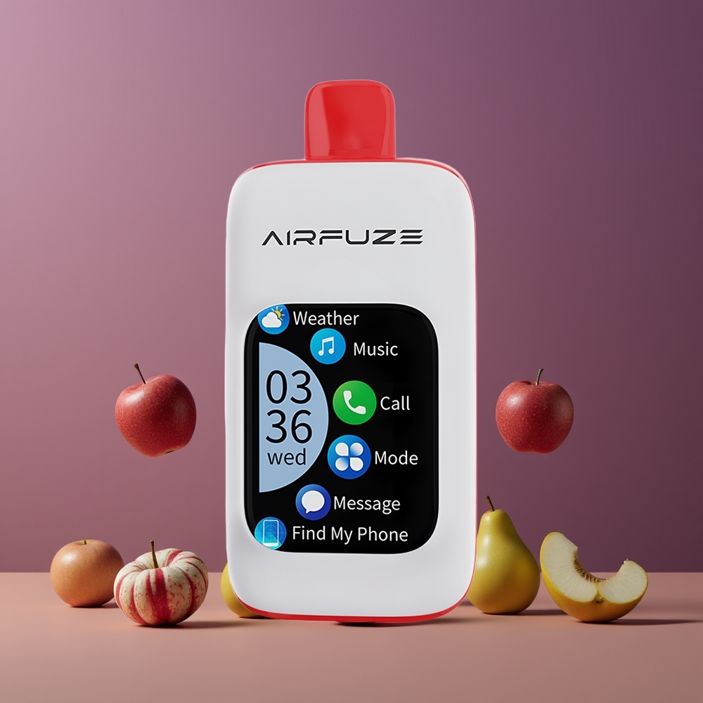 Triple Pomme AirFuze Smart 30000 Puffs Belgique Grossiste Écran Tactile 5 Nicotine