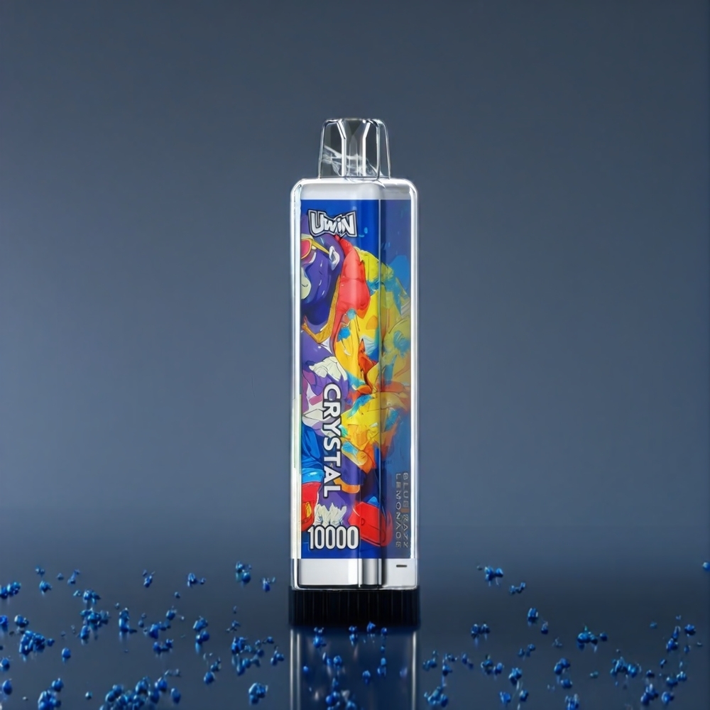 Uwin Crystal 10000 Puffs Belgique Grossiste RGB avec Bleu Framboise Citronnade