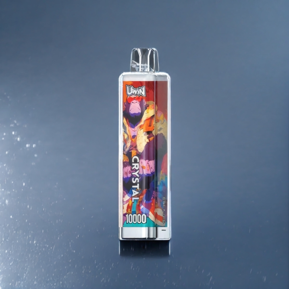 Uwin Crystal 10000 Puffs Vape Cola Glacée avec Lumières RGB et Belgique Grossiste - 18ml / 5 Nicotine