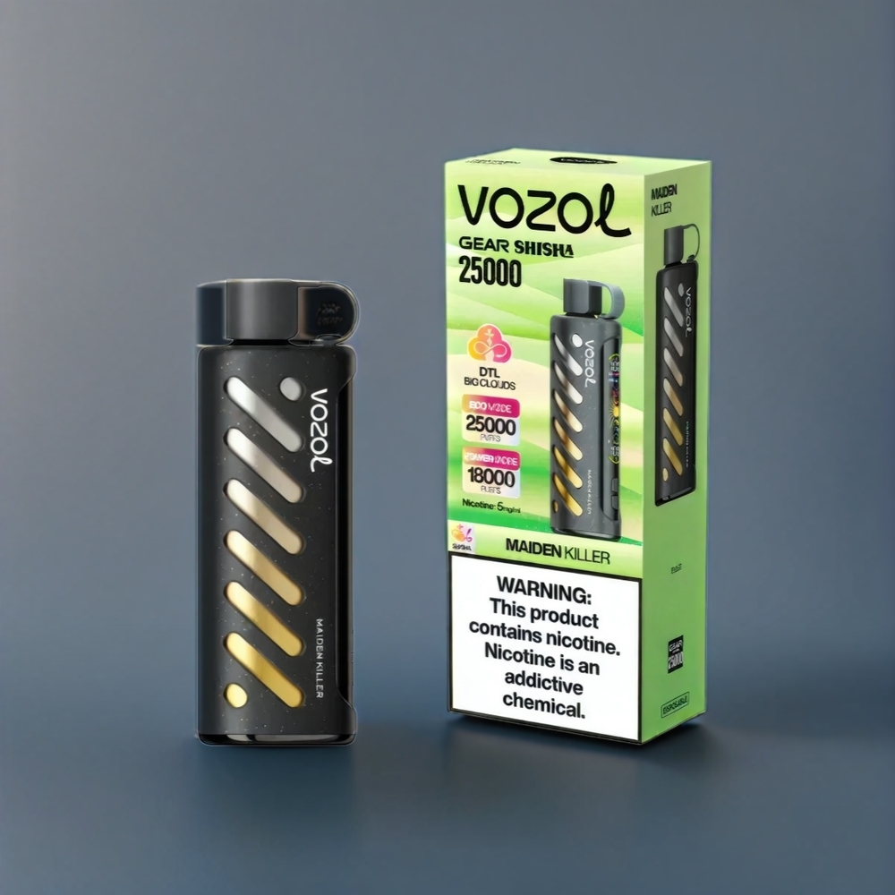 VOZOL Gear Shisha 25000 Puffs Belgique Grossiste Double Mesh Double Modes 1000mAh