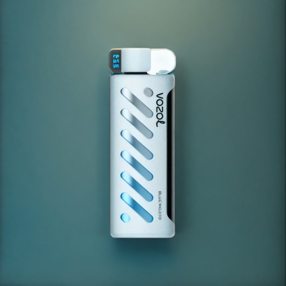 VOZOL Gear Shisha 25000 Puffs Belgique Grossiste Mojito Bleu Double Mesh SiLC Tech