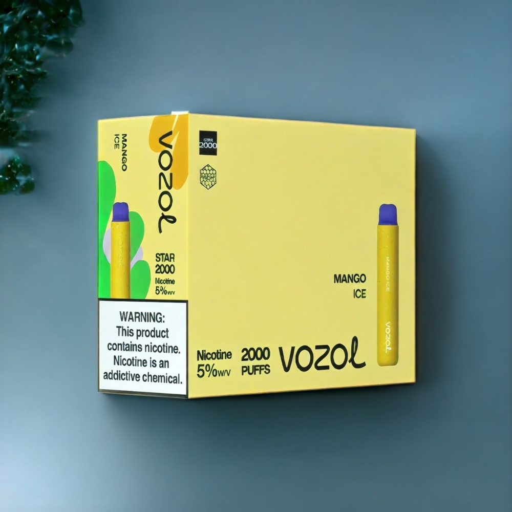 VOZOL Star 20000 Puffs Belgique Grossiste Double Mesh 650mAh Mangue Glacée