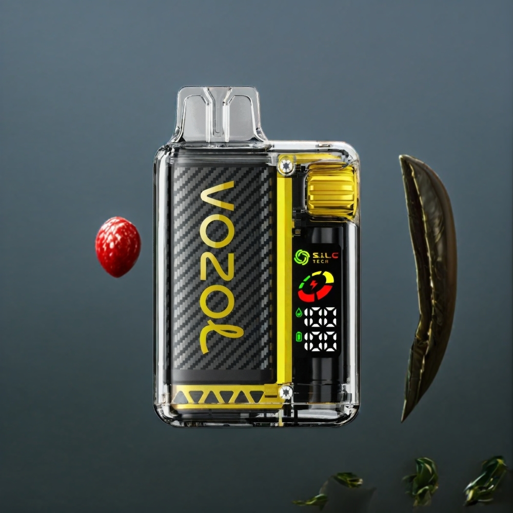 VOZOL Vista 20000 Puffs Belgique Grossiste Dragon Fruit Banana Cerise 650mAh OLED Screen
