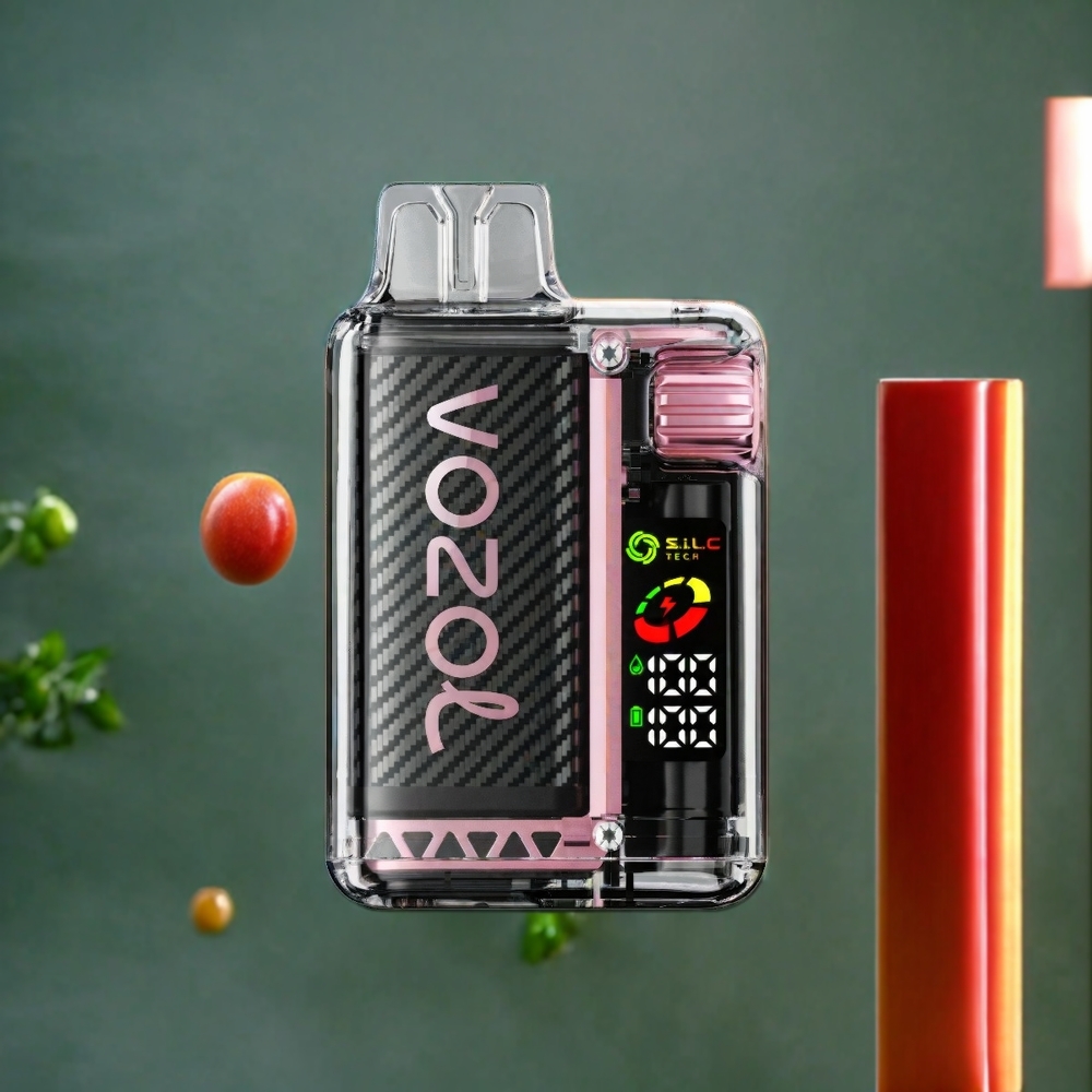 VOZOL Vista Belgique Grossiste 20 000 Puffs Pêche Mangue Pastèque avec Écran OLED et 2 de Nicotine