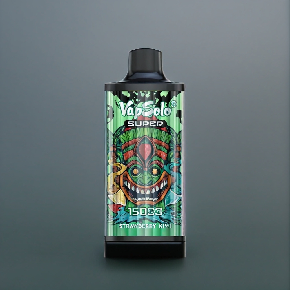 Vapsolo Super 15000 Puffs Belgique Grossiste 40ml 850mAh Fraise Kiwi
