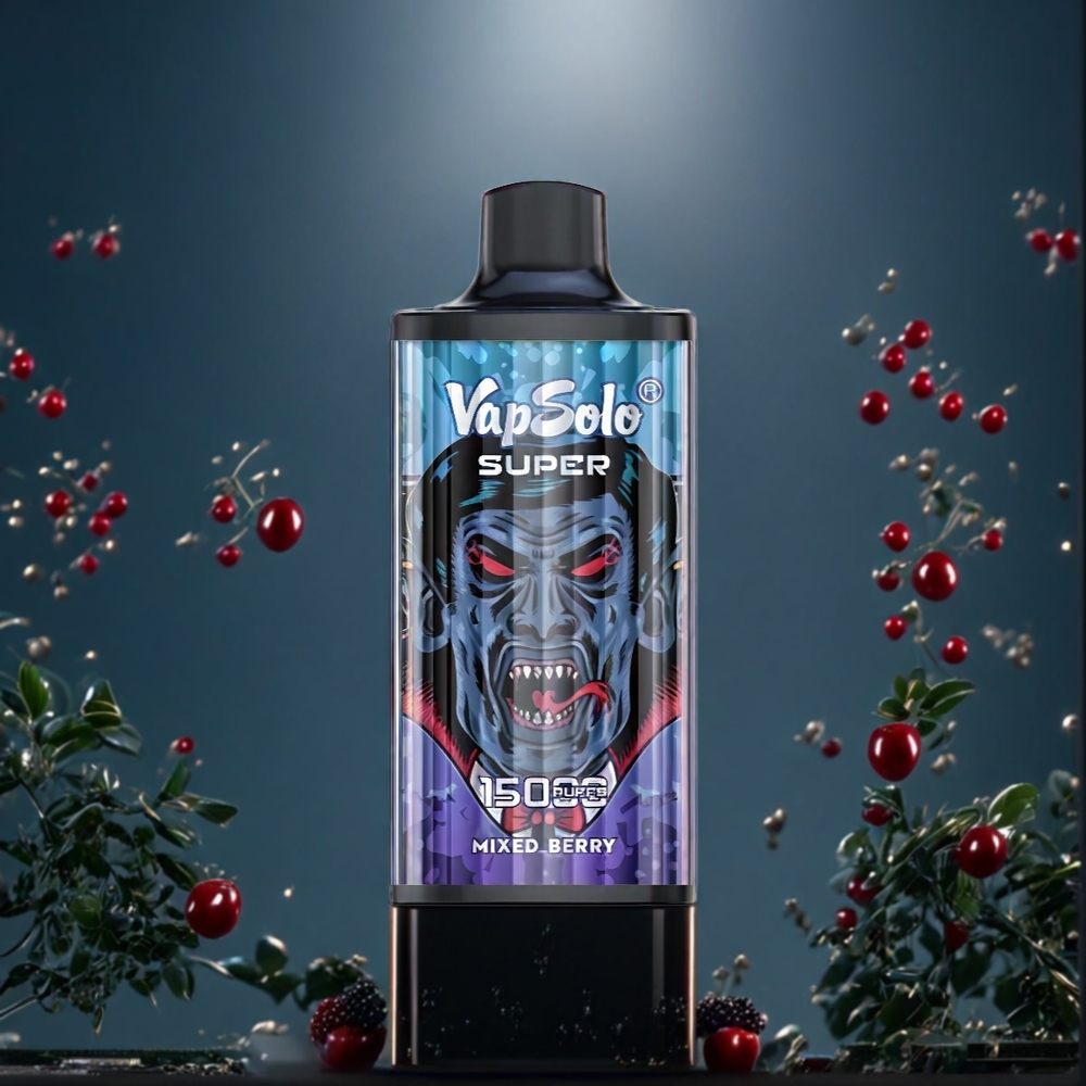 Vapsolo Super 15000 Puffs Belgique Grossiste 40ml Baies Mixtes Type-C 850mAh