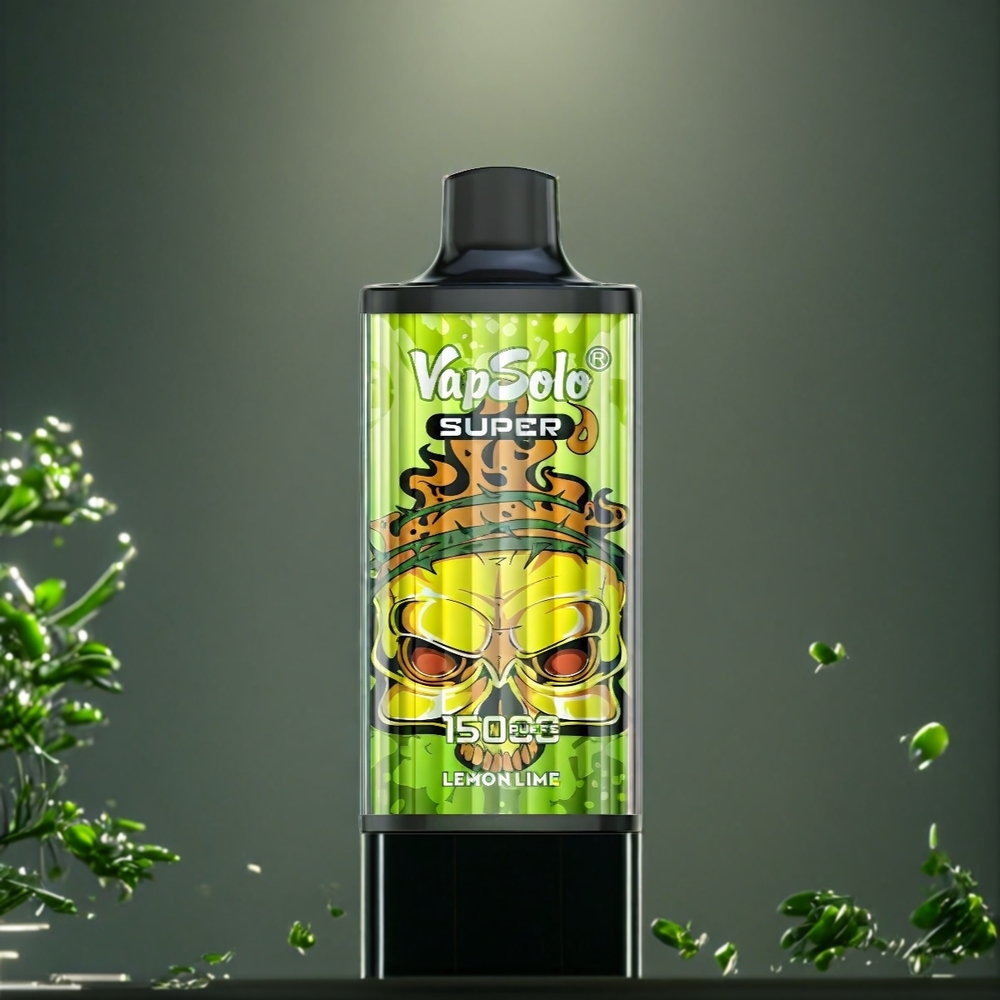 Vapsolo Super 15000 Puffs Vape Citron Vert Belgique Grossiste 40ml 850mAh