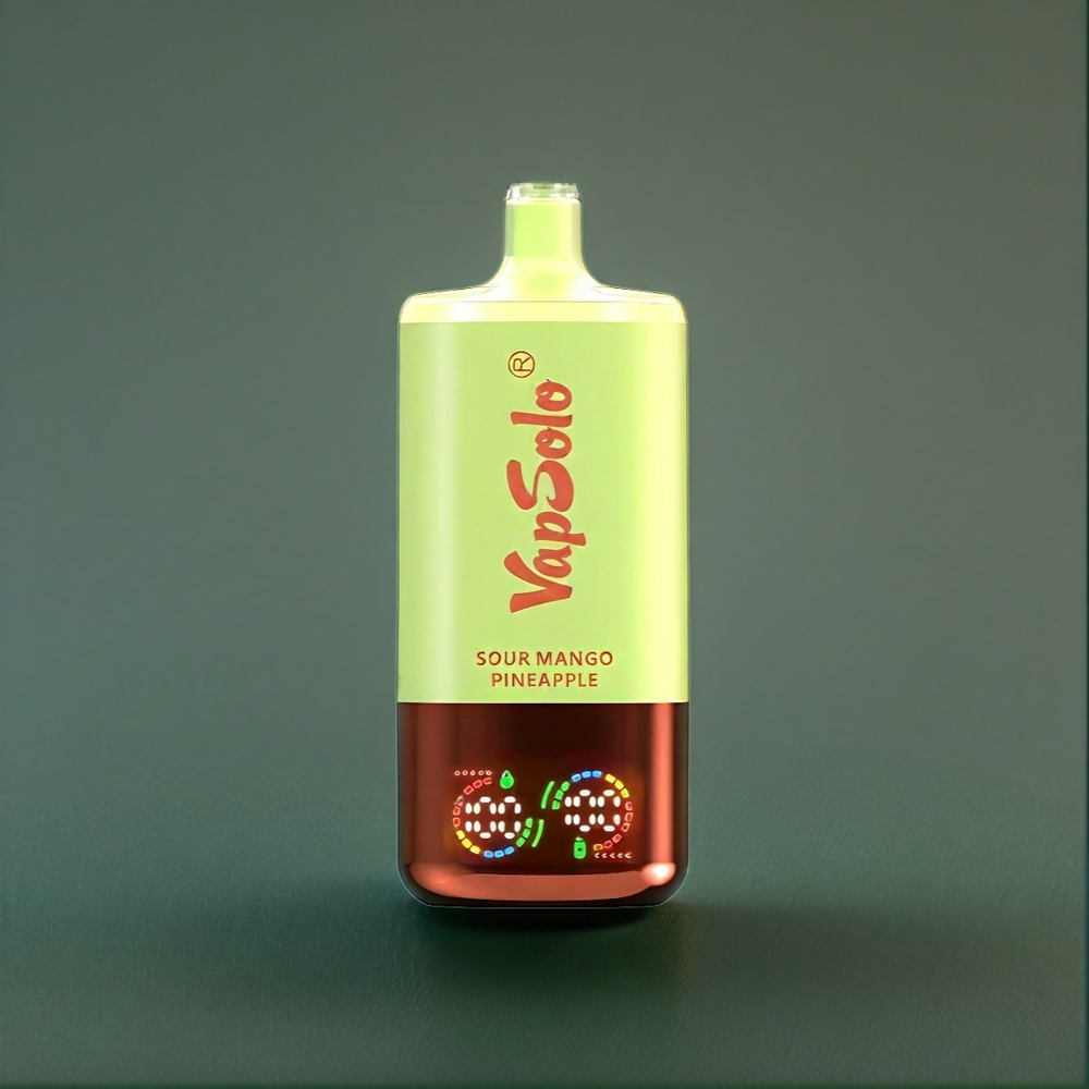 Vapsolo Tripe 30000 Puffs Belgique Grossiste Mangue Ananas Aigre Type-C 40ml