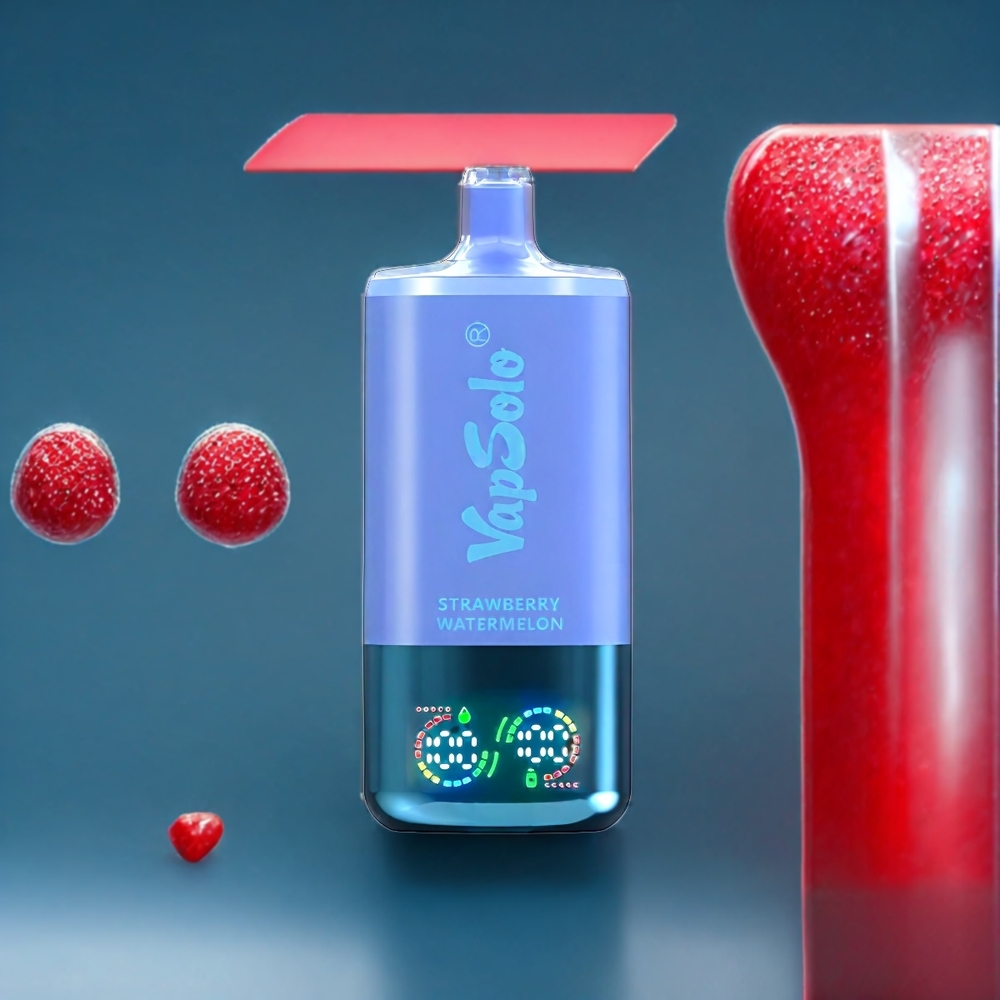pastèque aux fraises et glace aux myrtilles