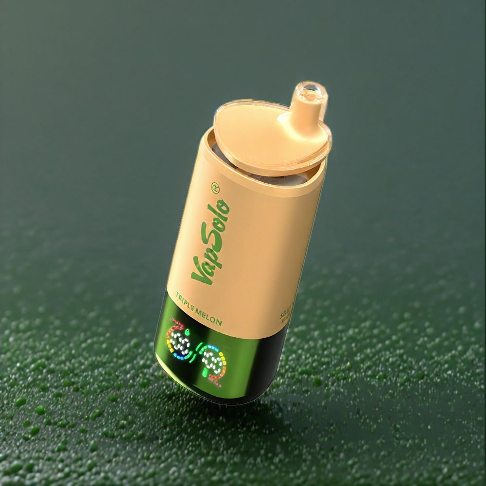 Vapsolo Triple 30000 Puffs Belgique Grossiste Triple Melon Triple E-Liquid 40ml Type-C