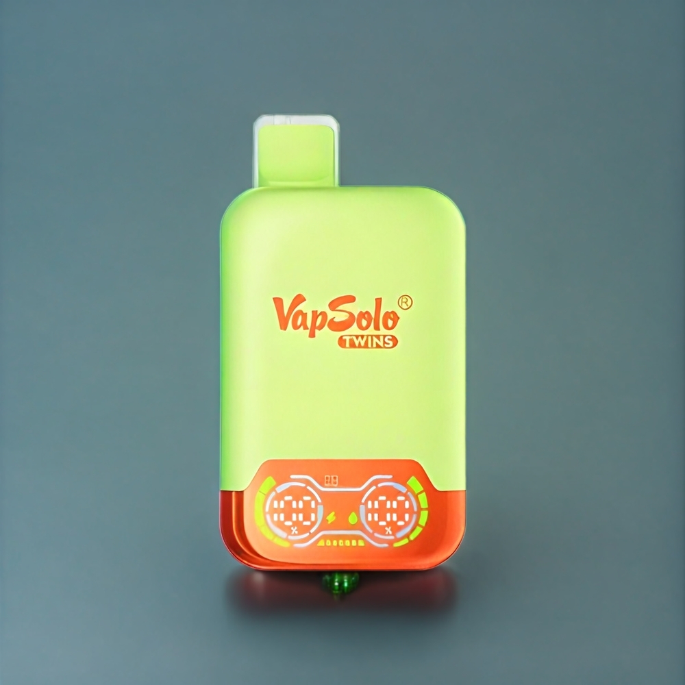 Vapsolo Twins 20000 Puffs Belgique Grossiste 40 ml  Type-C Pastèque Glacée  Baies Mixtes