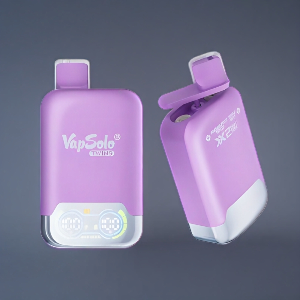 Vapsolo Twins 20000 Puffs Belgique Grossiste 40 ml Type-C Passion Fruit Mojito  Triple Menthe