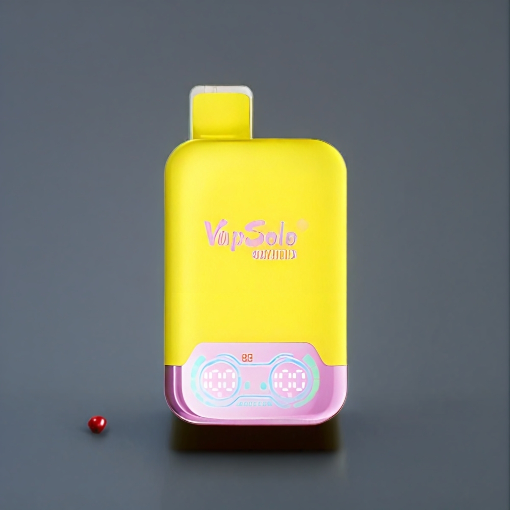 Vapsolo Twins 20000 Puffs Belgique Grossiste 40ml 20mg/50mg Type-C Fraise Banane  Cerise Pétillante