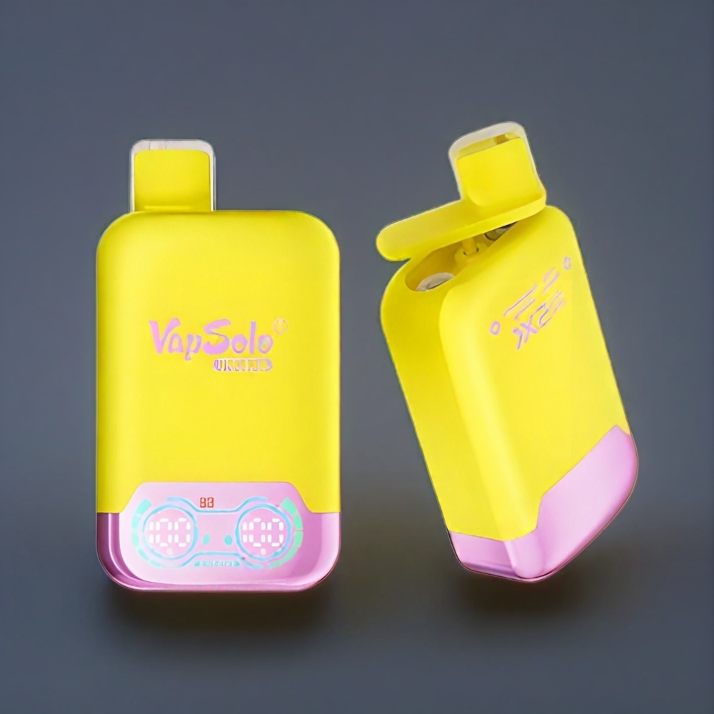 Vapsolo Twins 20000 Puffs Belgique Grossiste 40ml 20mg/50mg Type-C Fraise Banane  Cerise Pétillante