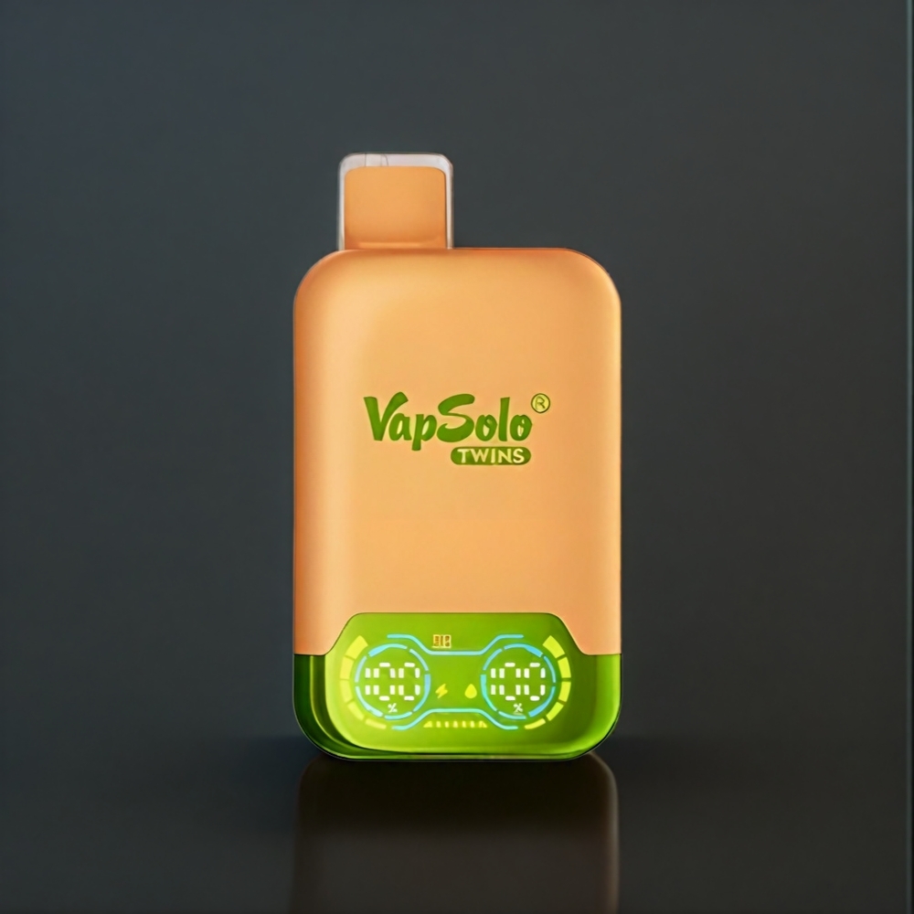 Vapsolo Twins 20000 Puffs Belgique Grossiste Orange Mangue Pastèque  Red Bull 40ml Type-C