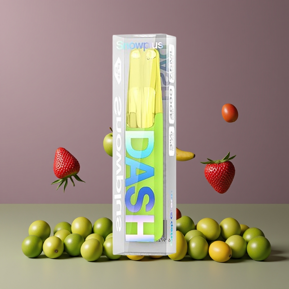Vert Croquant Snowplus Dash 4000 Puffs Belgique Grossiste 5 75 ml