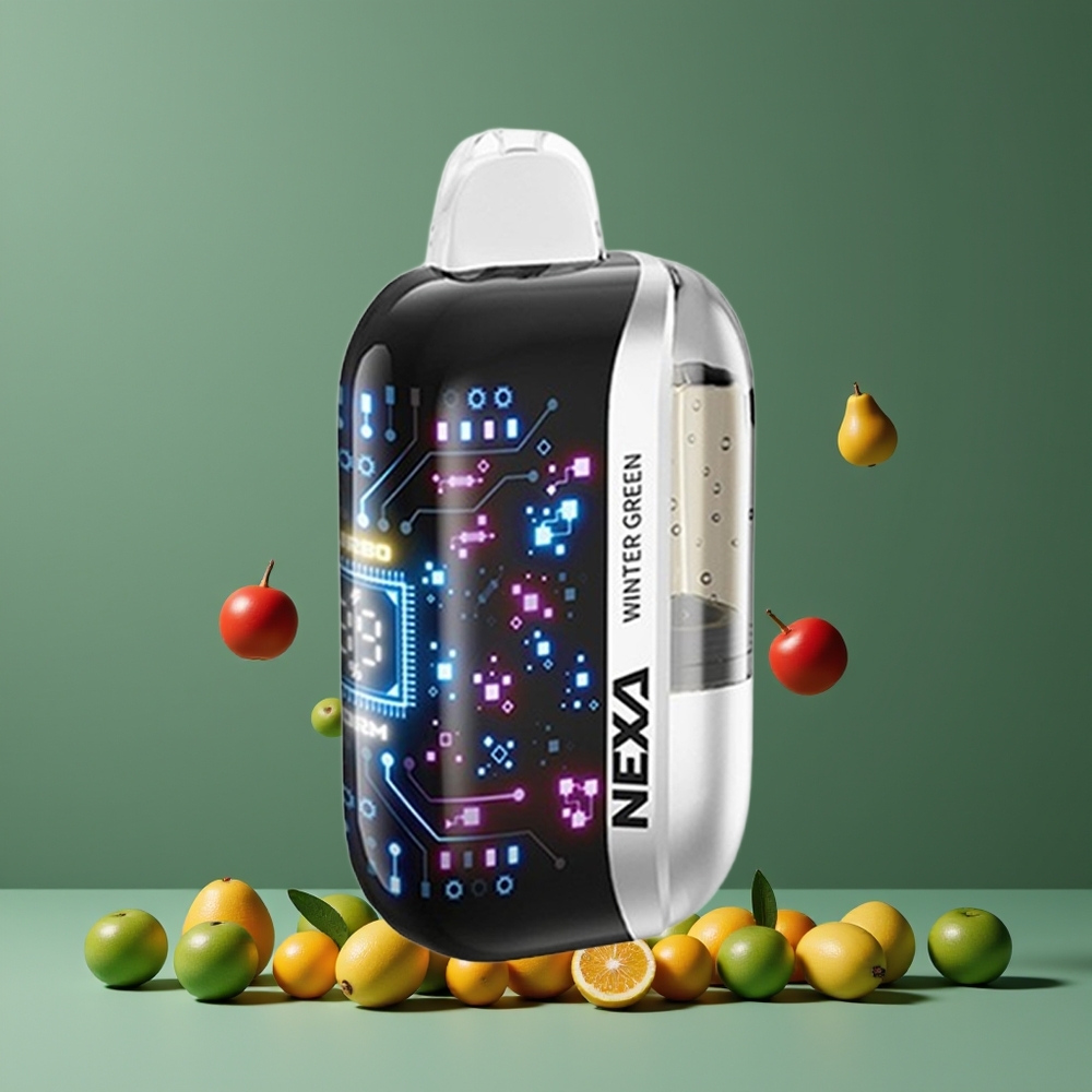 Vert Hivernal NEXA Ultra 50000 Puffs Belgique Grossiste 20ml 800mah
