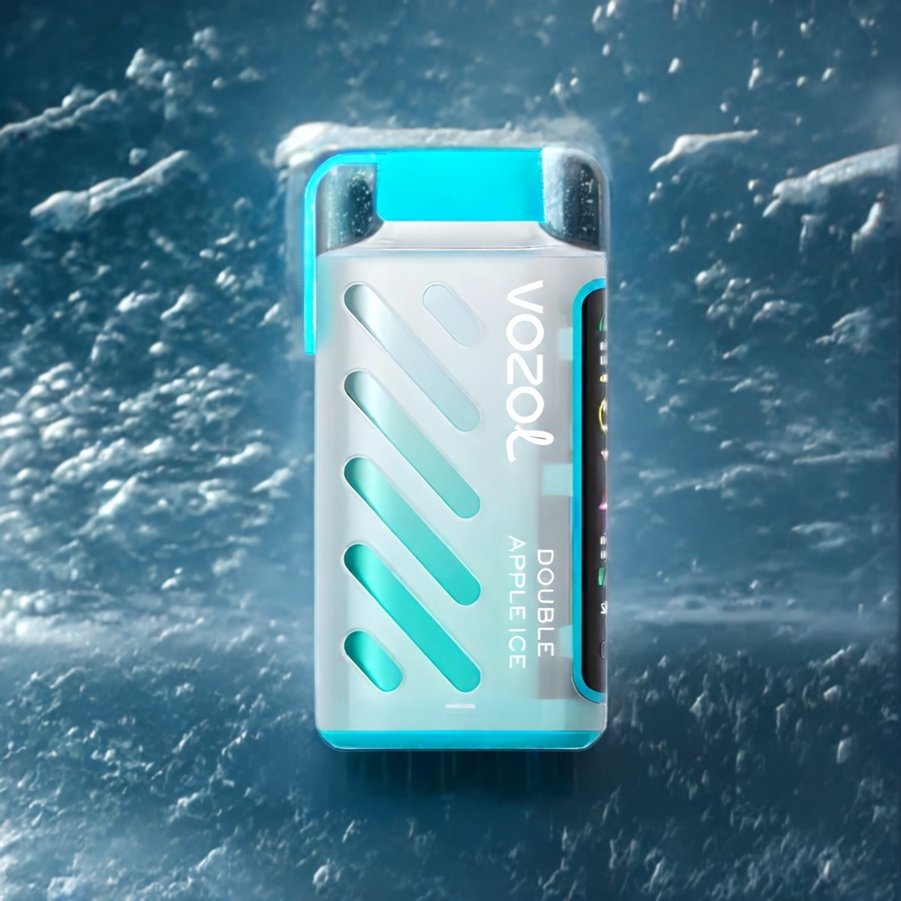 Vozol Gear Power Belgique Grossiste 20000 Puffs Double Pomme Glacée - 20mL 5 Nicotine SiLC Tech