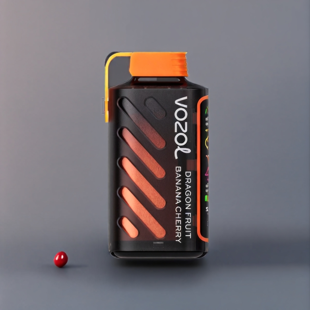 Vozol Gear Power Belgique Grossiste 20000 Puffs en Écran Complet Technologie SiLC Fruit du Dragon Banane Cerise
