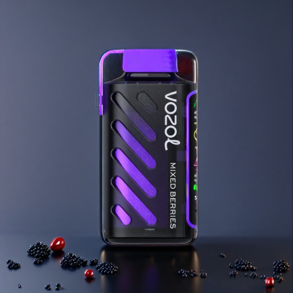 Vozol Gear Power Belgique Grossiste 20000 Puffs et Écran Plein Mixed Berries
