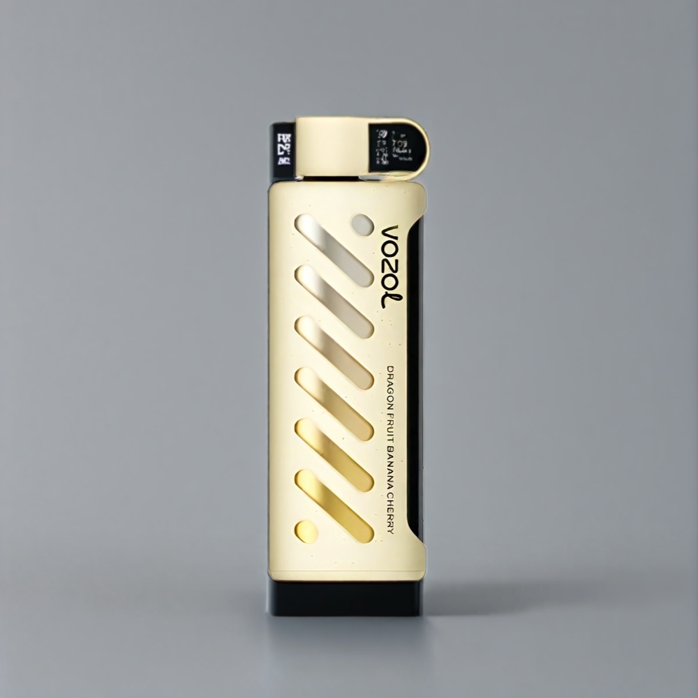 Vozol Gear Shisha 25000 Puffs Belgique Grossiste - Fruit du Dragon Banane Cerise - 1000mAh Dual Mesh