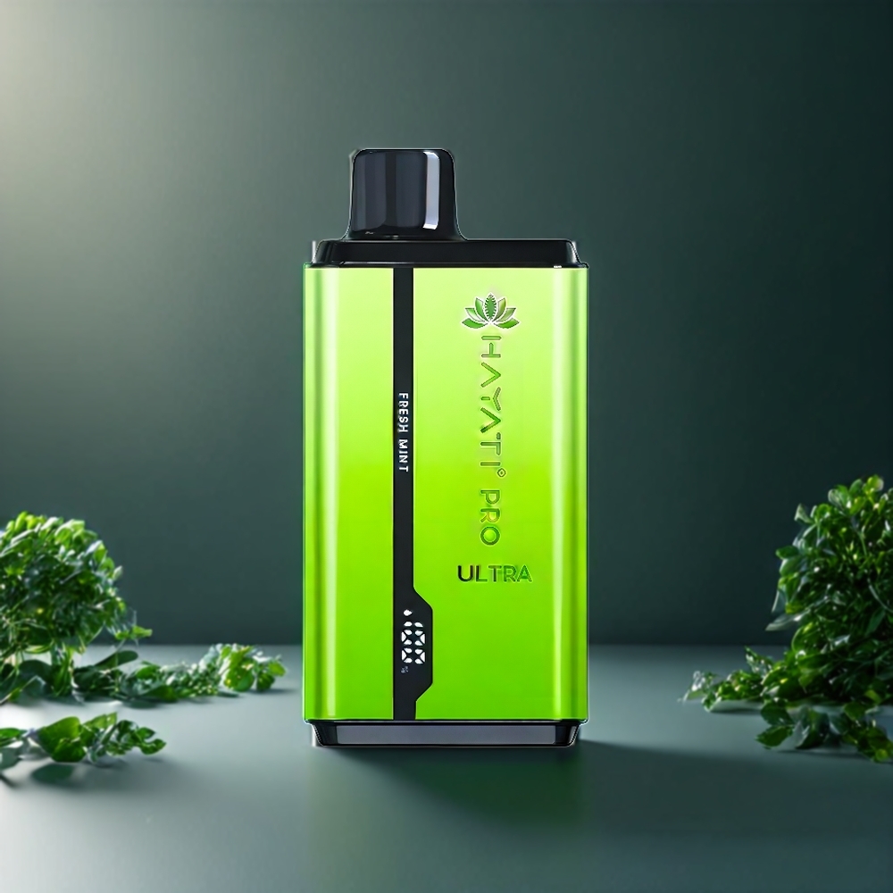 Hayati Pro Ultra 15000 Puffs Belgique Grossiste 2 12ml 49 Saveurs Menthe Fraîche