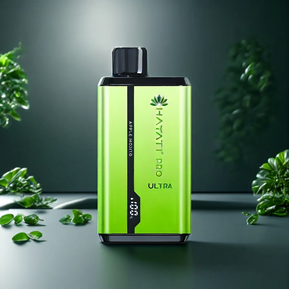 Hayati Pro Ultra 15000 Puffs Belgique Grossiste 850mAh 2 12ml Apple Mojito Fraise