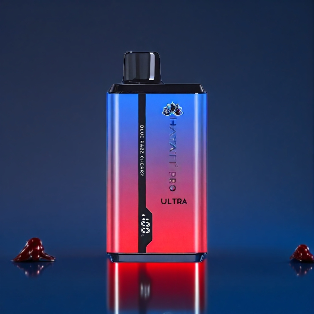 Hayati Pro Ultra 15000 Puffs Belgique Grossiste 850mAh 2 12ml Blue Razz Cerise