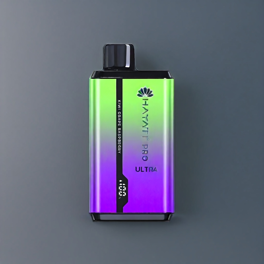 Hayati Pro Ultra 15000 Puffs Belgique Grossiste Kiwi Raisin Framboise 12ml 2