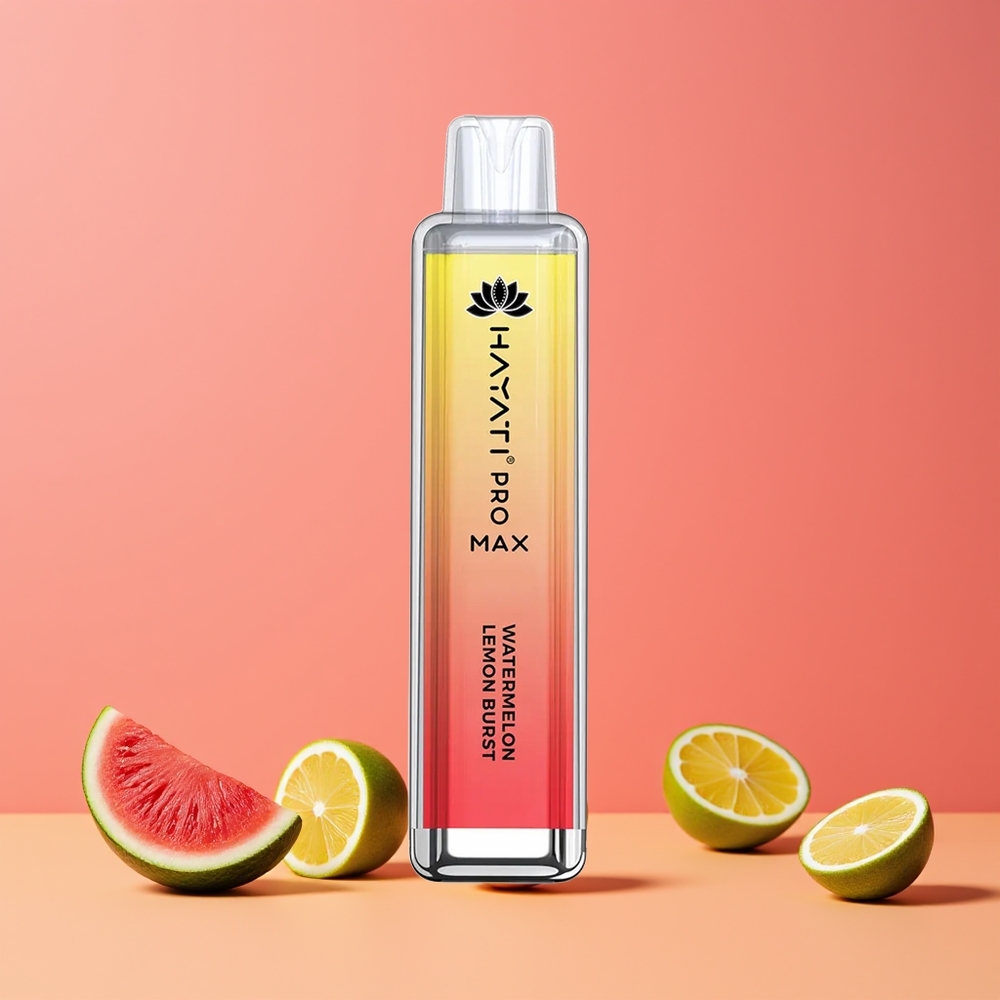 Pastèque Citron Burst Hayati Pro Max 4000 Puffs Rechargeable 2 Belgique Grossiste