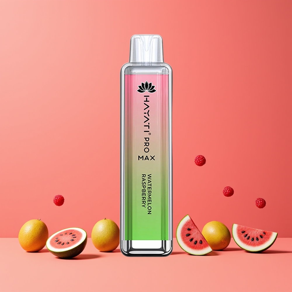 Pastèque Framboise Hayati Pro Max 4000 Puffs Belgique Grossiste 2 5 Nicotine 1400mAh
