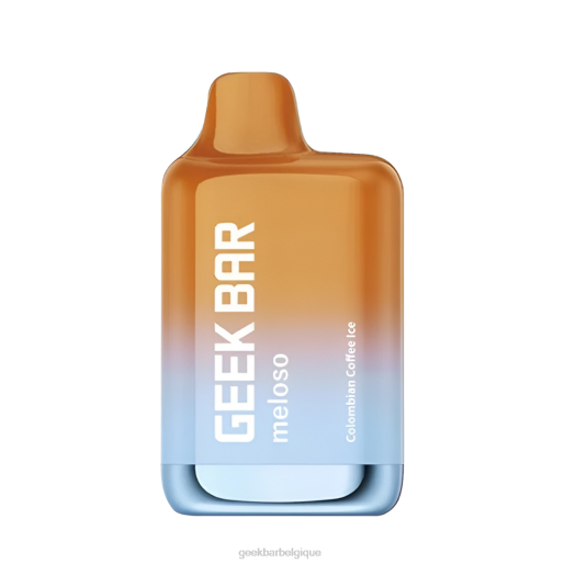 Geek Bar Meloso vape jetable maximale 28F0127 glace au café colombien Geek vape prix
