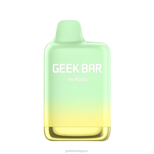 Geek Bar Meloso vape jetable maximale 28F0139 glace à la pomme aigre Geek Bar vape zero nicotine