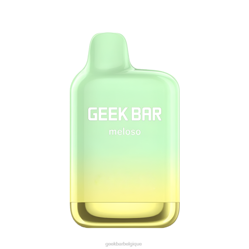 Geek Bar Meloso vape jetable professionnelle 28F0119 citron orange Geek Bar vape zero nicotine