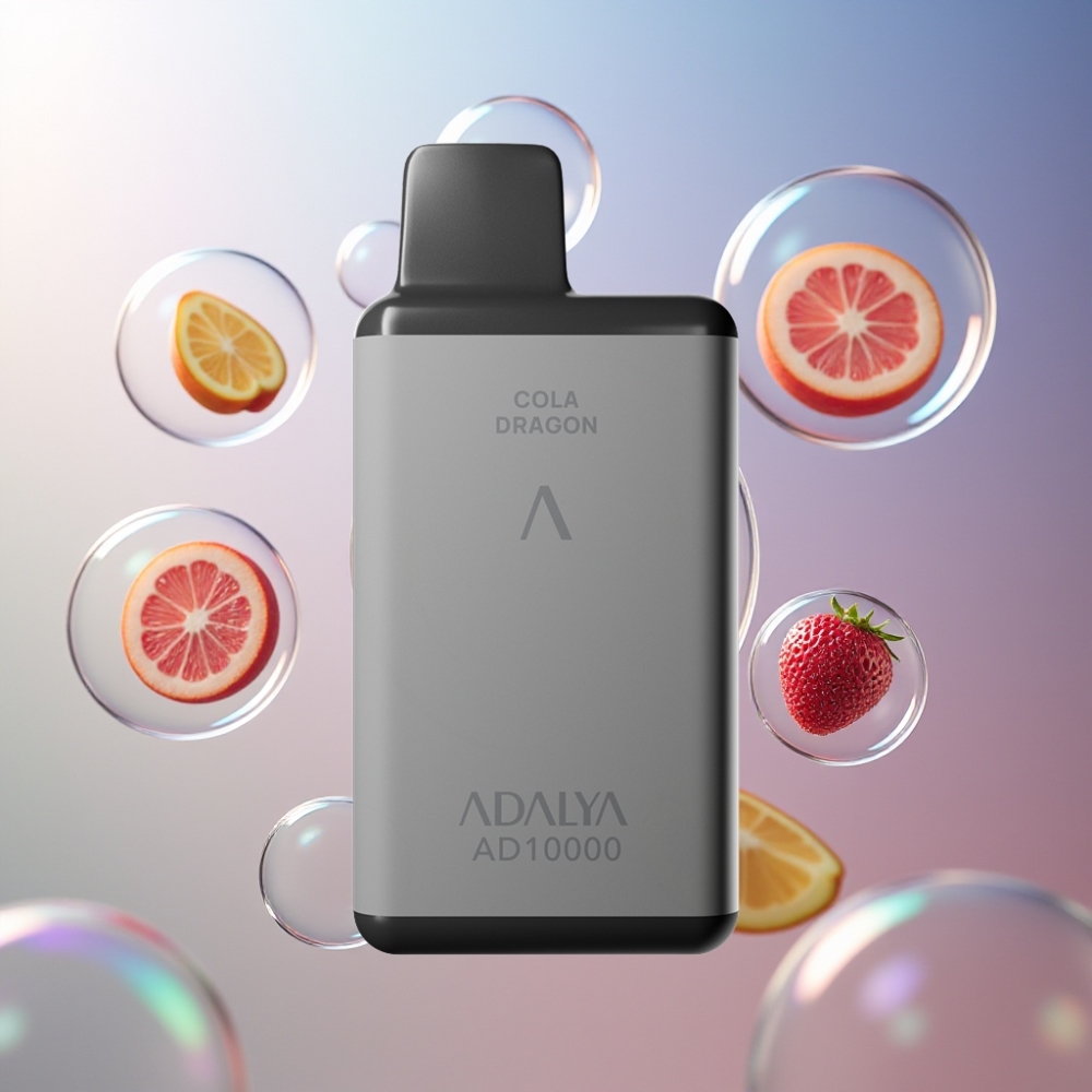 Espace Gris Adalya AD 10000 Puffs Belgique Grossiste 14 ml 2%