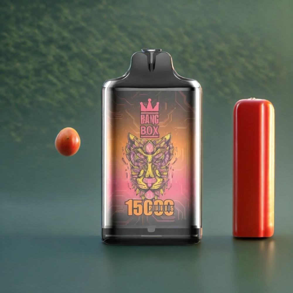 Bang Box 15000 Puffs Belgique Grossiste Vape Mangue Pêche Pastèque 23ml 5% 1x10
