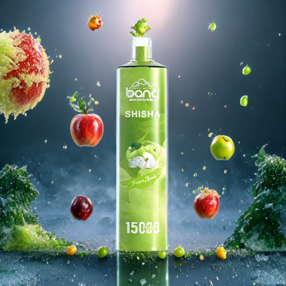 Pomme Glacée Bang Shisha 15000 Puffs 23ml Belgique Grossiste DTL Technologie
