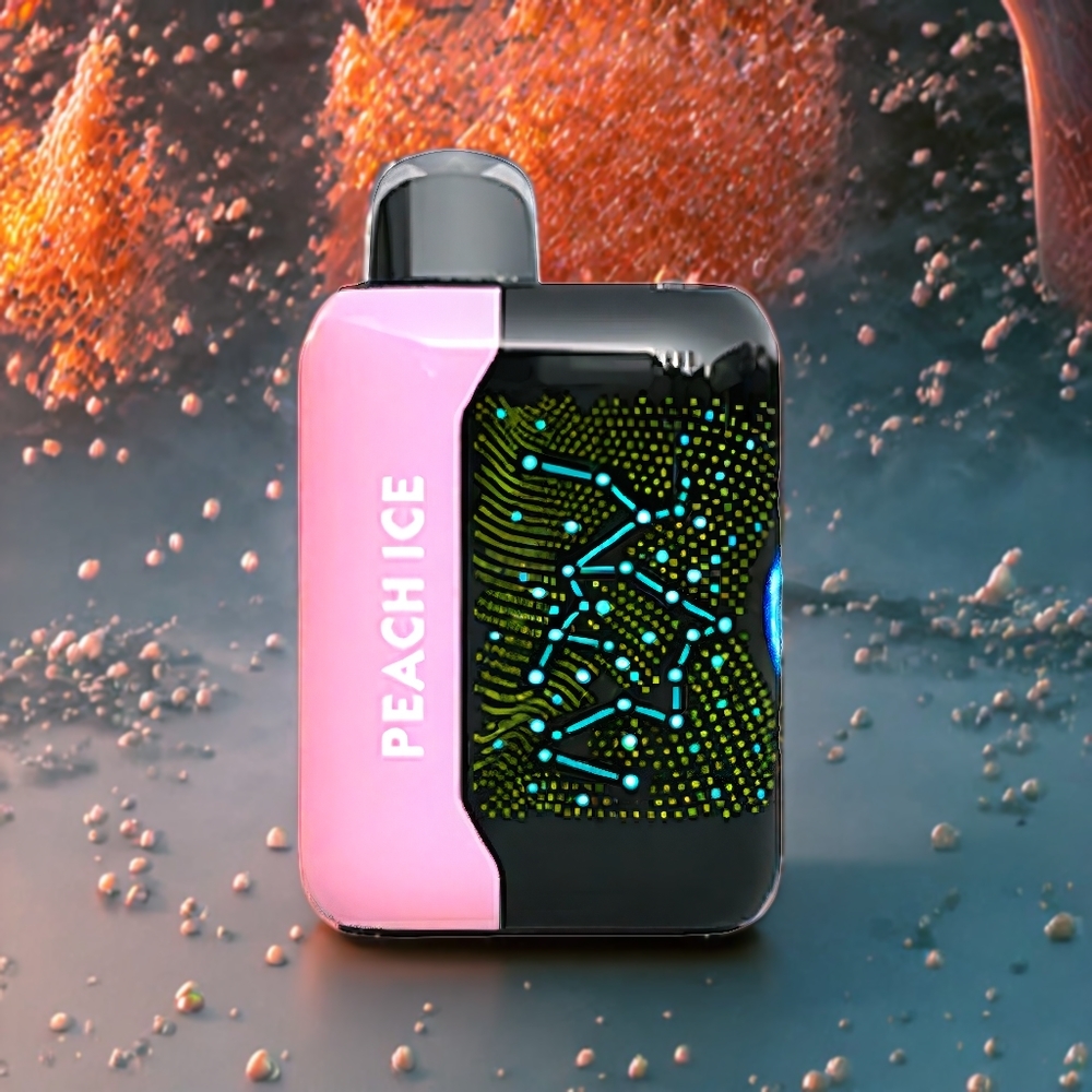 Pêche Glacée Bang Starry 25000 Puffs 28ml Belgique Grossiste Type-C Charge Rapide