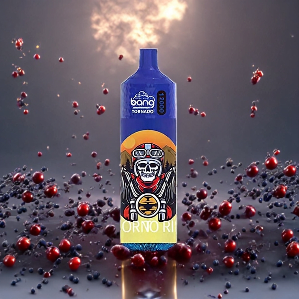 Myrtille Cerise Cranberry Bang Tornado 12000 Puffs 23ml Belgique Grossiste