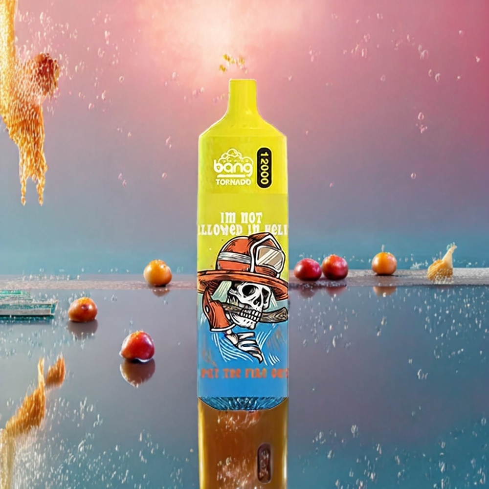 Pêche Glacée Bang Tornado 12000 Puffs 23ml Belgique Grossiste