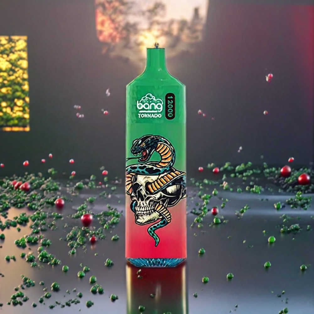Pomme Acidulée Framboise Bang Tornado 12000 Puffs 23ml Belgique Grossiste