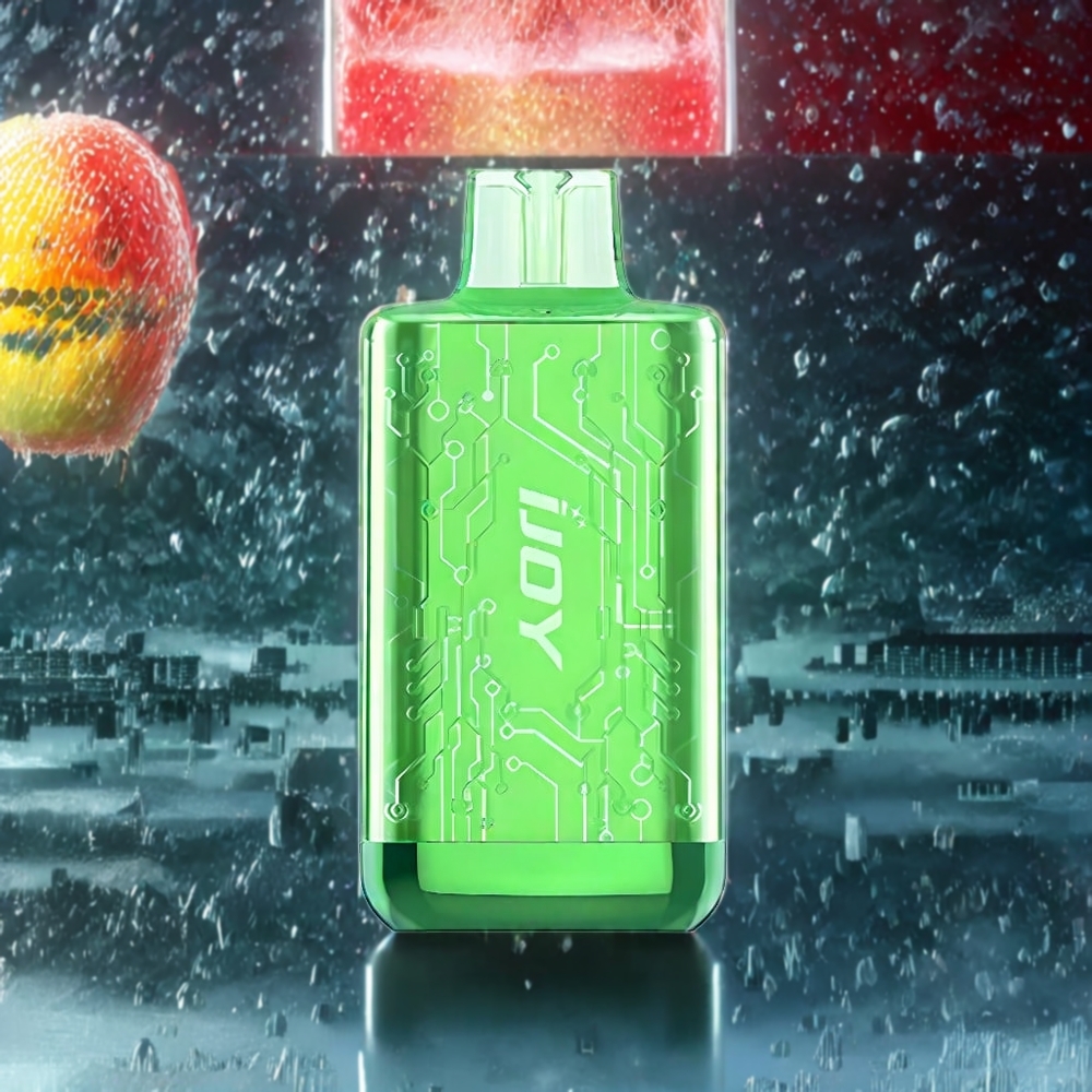 Glace Juteuse IJOY CYBER 5000 Puffs 13ml Belgique Grossiste 1.0 Ohm Vertical Dual Coil