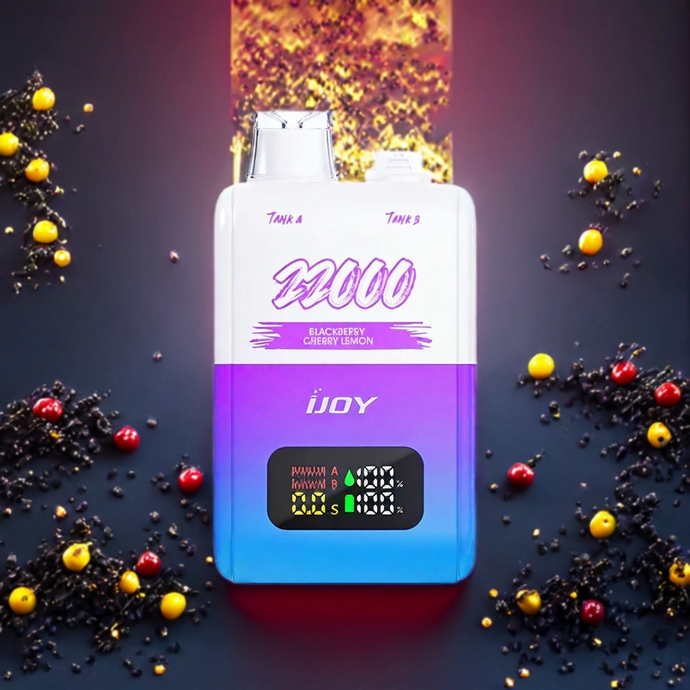 Mûre Cerise Citron IJOY SD 22000 Puffs Belgique Grossiste 15W 30ML