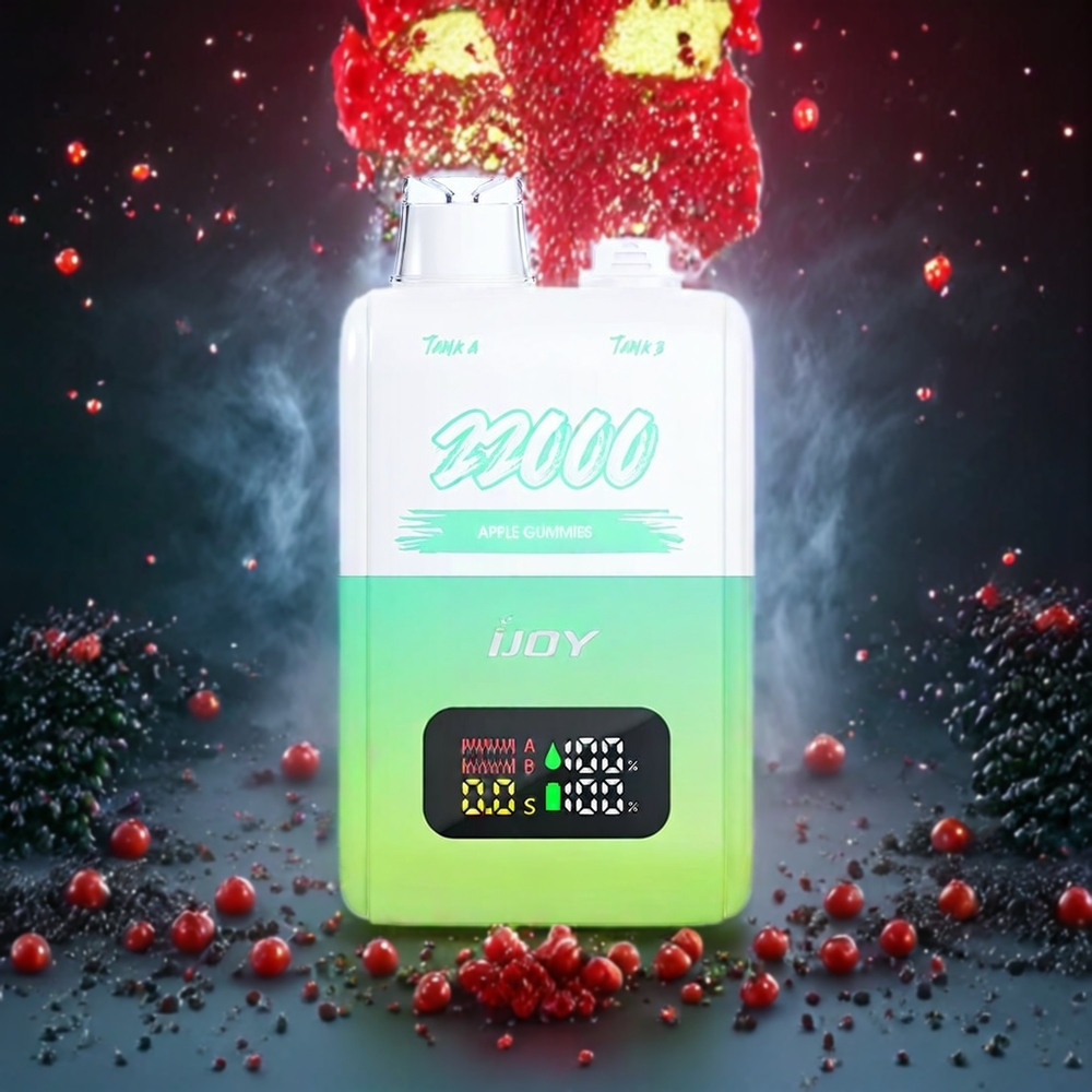 Pommes Gummies IJOY SD 22000 Puffs Belgique Grossiste 50mg Type-C
