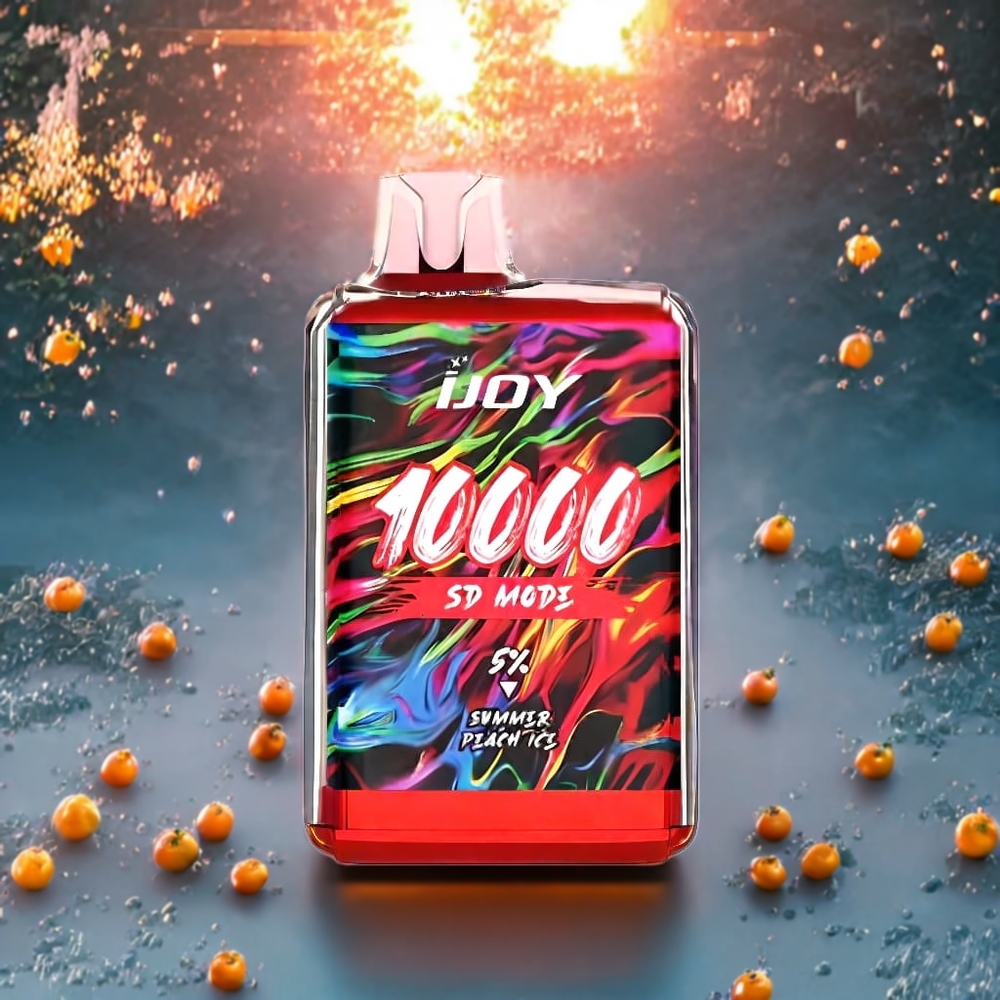 Pêche Estivale Glace IJOY SD10000 10000 Puffs 20ml Belgique Grossiste