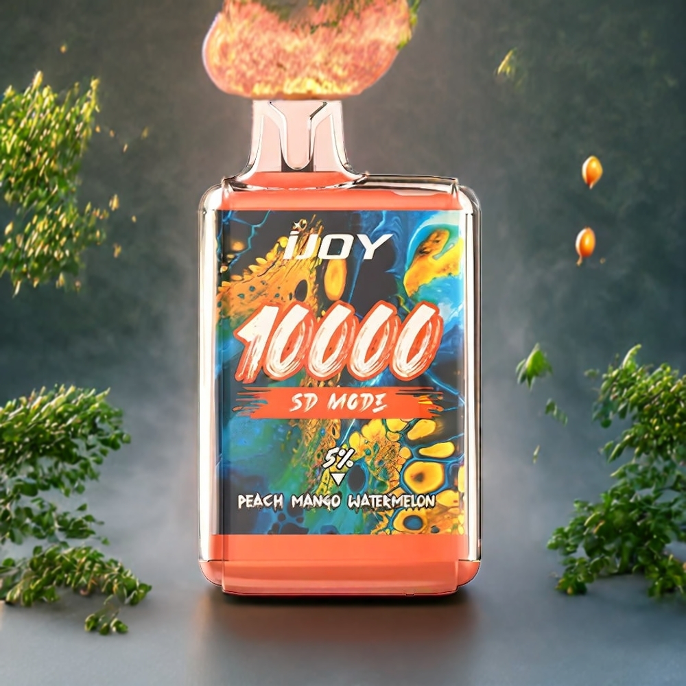 Pêche Mangue Pastèque IJOY SD10000 10000 Puffs 20ml Belgique Grossiste 5% Nicotine