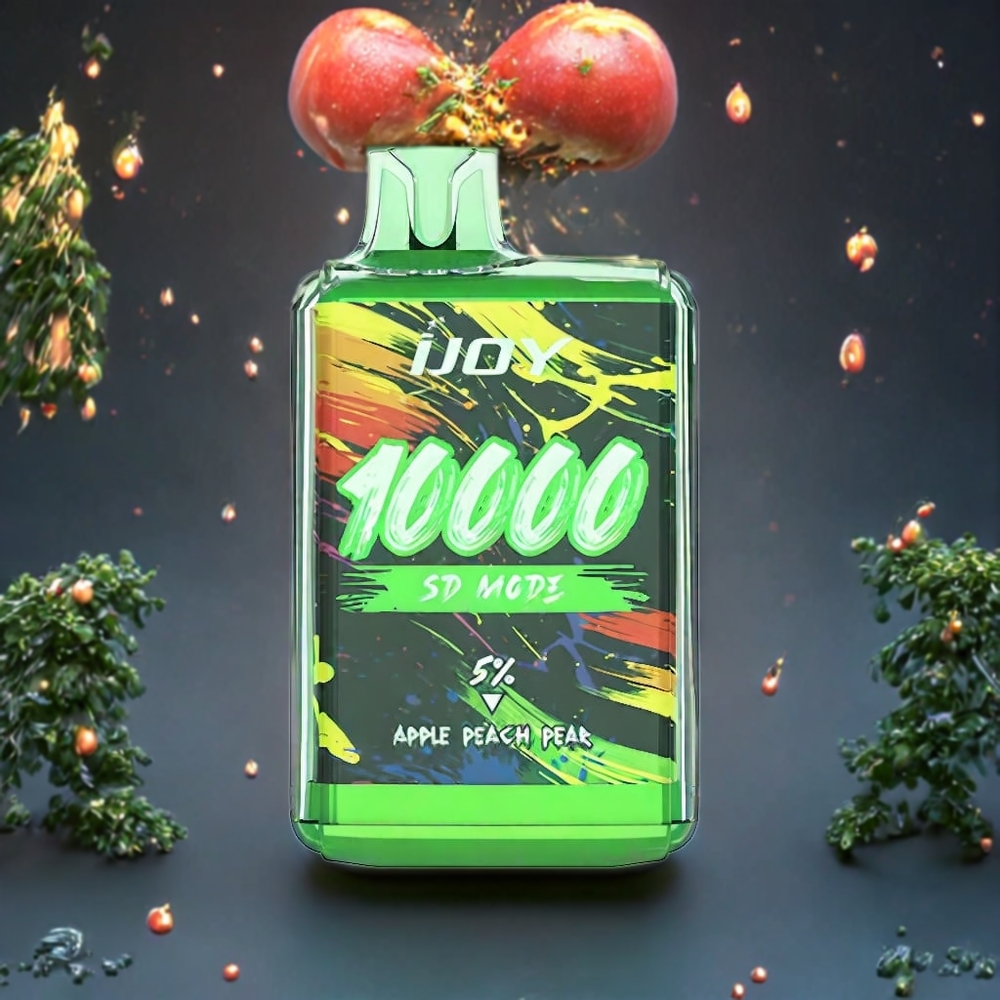 Pomme Pêche Poire IJOY SD10000 10000 Puffs Belgique Grossiste 20ml 5%
